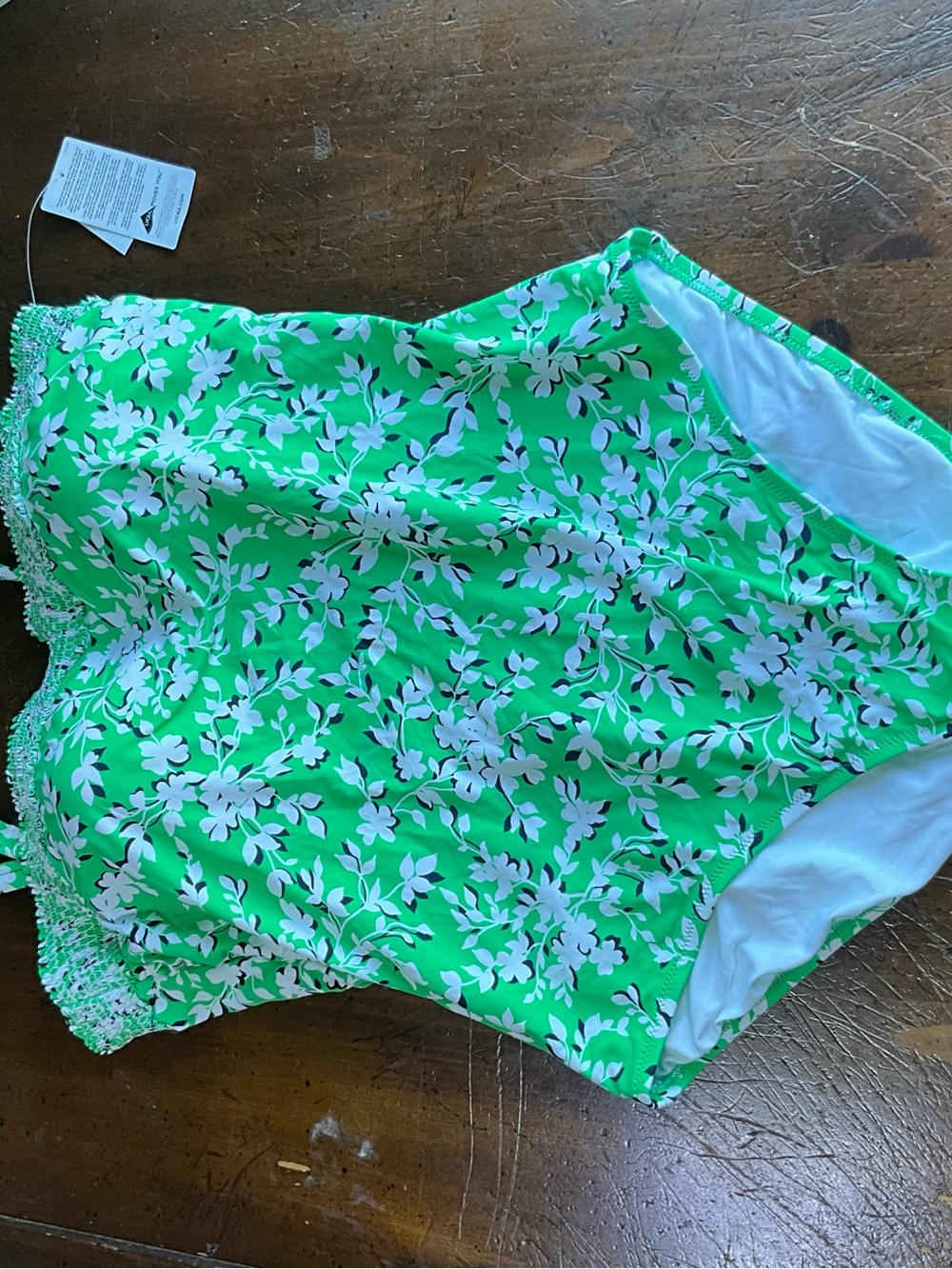 NWT lands end size 18W ONE PIECE SWIMSUIT